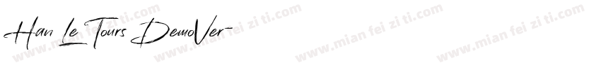 Han Le Tours DemoVer字体转换